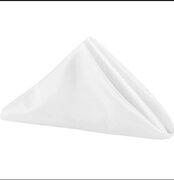 White Polyester Napkin