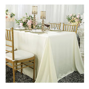 Ivory Rectangle 90” X 132”