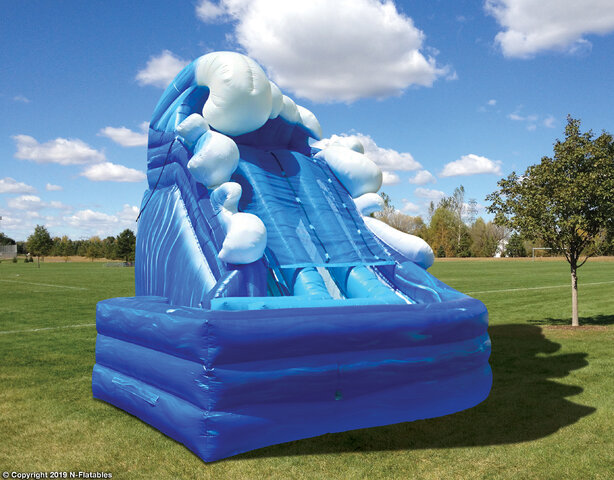 SuperSplash Dual Lane Slide SuperSplash Dual Lane Slide