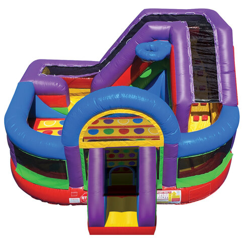 Wacky KidZone Combo Bounce House Wacky KidZone Combo Bounce House