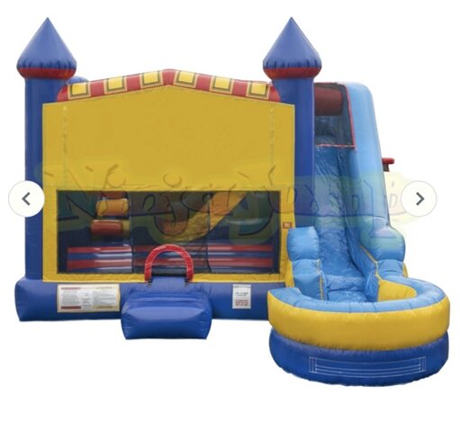 Mega Fun Castle Combo with WaterSlide Mega Fun Castle Combo with WaterSlide