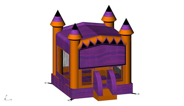 Candy Corn Bounce House Candy Corn Bounce House