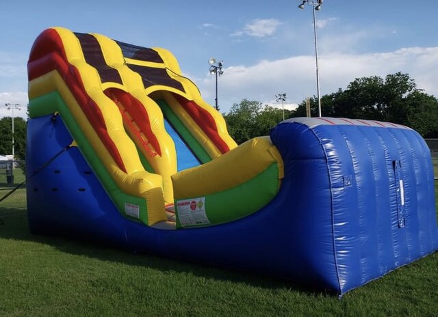 Half Pipe 18 foot Water Slide Half Pipe 18 foot Water Slide