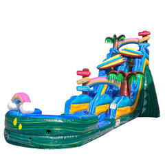 20ft Beach Camper Water Slide