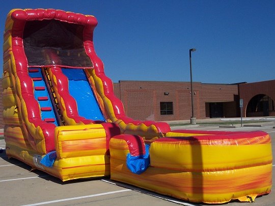18 ft. Volcano Slide w/Pool 18 ft. Volcano Slide w/Pool