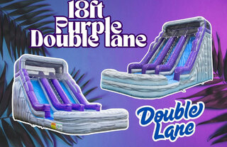 18ft Purple Double lane