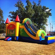 Bounce House Combo Dry Slides