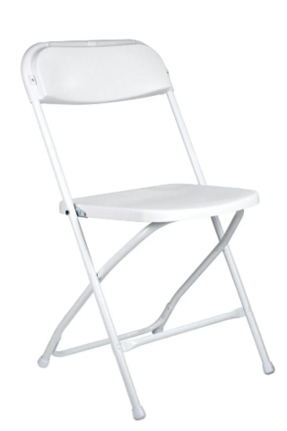 White Folding Chair White Folding Chair