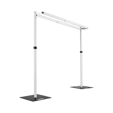 Adjustable Double Crossbar Pipe and Drape Adjustable Double Crossbar Pipe and Drape