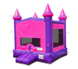 Pink Modular Bounce House