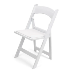 WHITE RESIN CHAIR