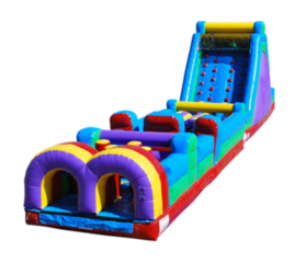 60ft OBSTACLE AND ROCK CLIMBING