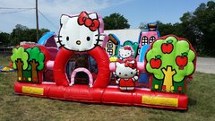 Hello Kitty toddler playhouse obstacle
