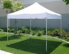 10'x10' popup tent (renter to setup)