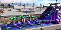 27' Royal purple water slide 27' Royal purple water slide