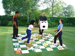 Giant Snakes and ladder game