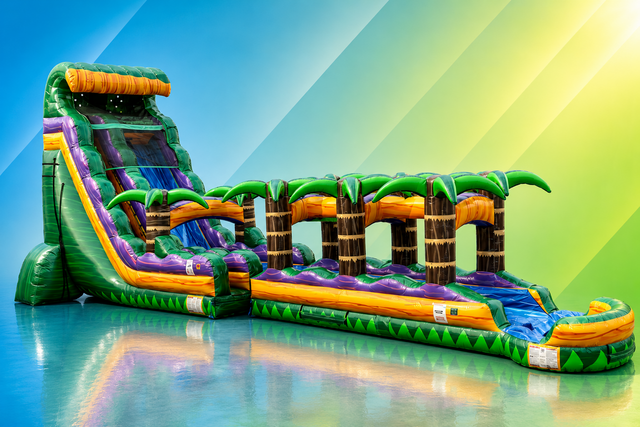 22’ Mardi Gras Falls + Slip N Slide 22’ Mardi Gras Falls + Slip N Slide