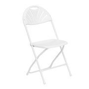 White Folding Fan Back Chairs White Folding Fan Back Chairs