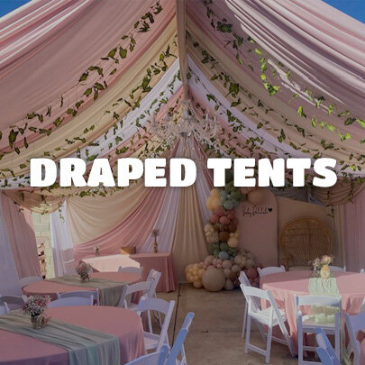 Draped Tent Rentals