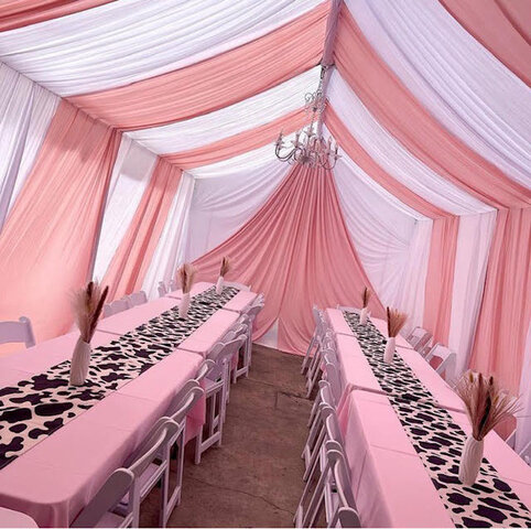 10 x 20 Draped Tent 10 x 20 Draped Tent