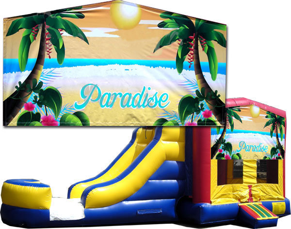 (C) Paradise Bounce Slide Combo (C) Paradise Bounce Slide Combo