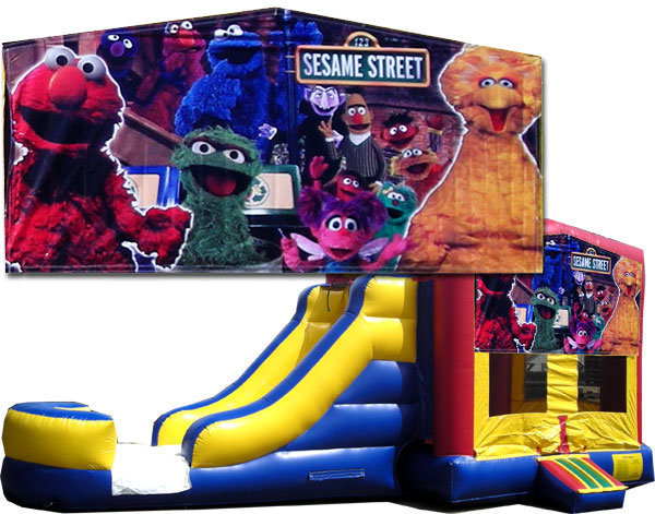 (C) Sesame Street 2 lane Combo (C) Sesame Street 2 lane Combo