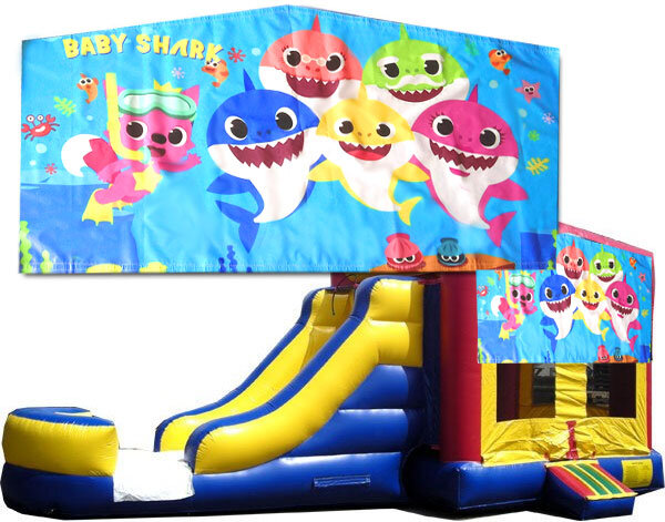 (C) Baby Shark Bounce Slide Combo (C) Baby Shark Bounce Slide Combo