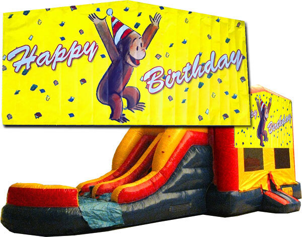 (C) Curious George 2 Lane Combo (C) Curious George 2 Lane Combo