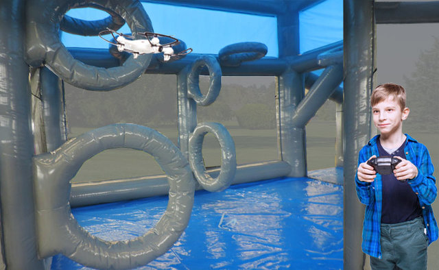 (C) Drone Race Obstacle (C) Drone Race Obstacle