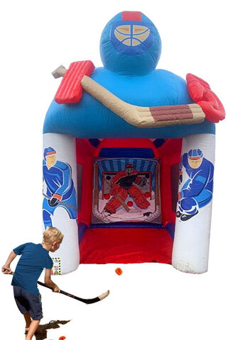 (B) Hockey Shot Game (B) Hockey Shot Game
