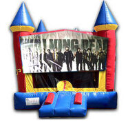 (C) Walking Dead Castle Bounce House