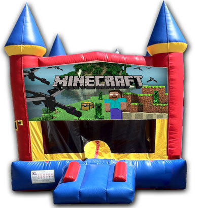 (C) Minecraft Castle Bounce House (C) Minecraft Castle Bounce House