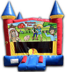 (C) Western Fun Castle Bounce House (C) Western Fun Castle Bounce House