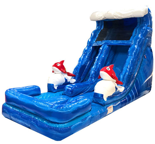 (B) 18ft Ragin Cajun Wet-Dry Slide (B) 18ft Ragin Cajun Wet-Dry Slide