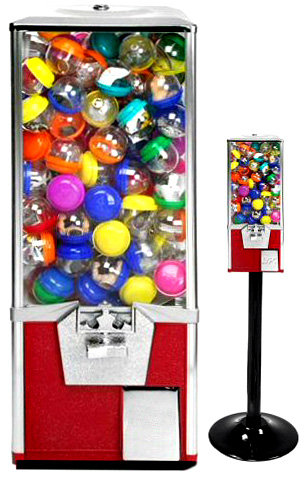 Toy Vending Machine Square with 50 tokens & toys Toy Vending Machine Square with 50 tokens & toys