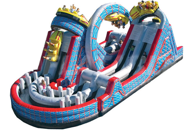 (C) Wild One Rollercoaster Obstacle (C) Wild One Rollercoaster Obstacle
