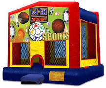 Sports Themed Bounce House Rental