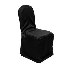 Chair cover polyester black