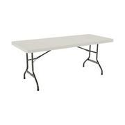 6 ft. banquet fold in half (seats 6-8 people) 6 ft. banquet fold in half (seats 6-8 people)