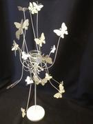 Wire Butterfly with Candle Wire Butterfly with Candle