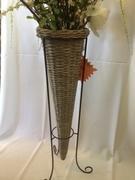 wicker basket flower notincluded wicker basket flower notincluded