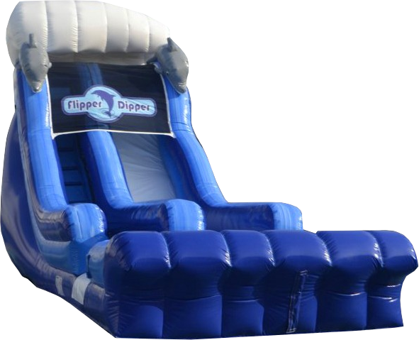 20ft Flipper Dipper Water Slide