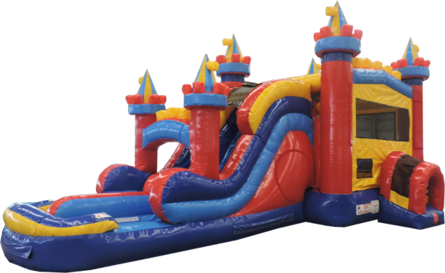 Castle Bounce N Slide - WET Castle Bounce N Slide - WET
