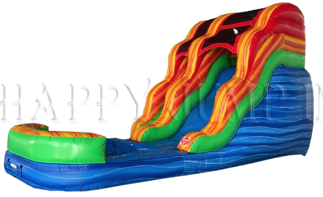 16ft Fire N' Ice Water Slide 16ft Fire N' Ice Water Slide