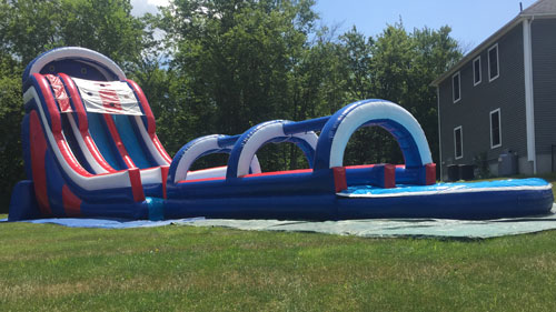 American Dream Water Slide with Dual Lane Slip and Slide