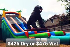 23 ft Two-Lane King Kong Water Slide