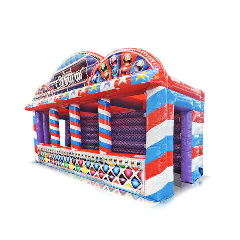 Grand Carnival Multi-Booth angle image from Austin Bounce House Rentals