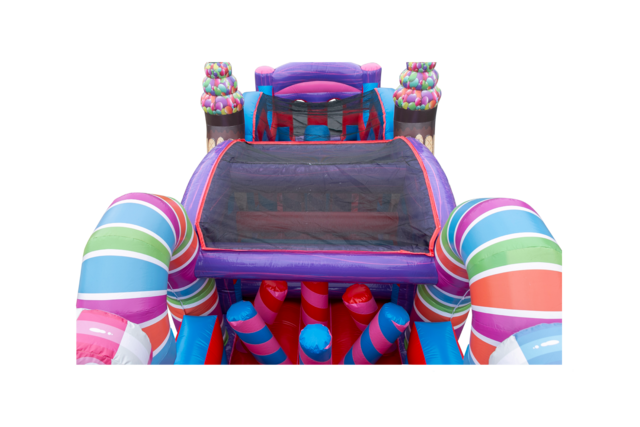 33' Sugar Shack Obstacle Course rental in Austin Texas from Austin Bounce House Rentals™