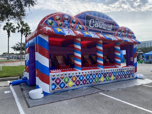 Grand Carnival Midway Experience angle image from Austin Bounce House Rentals