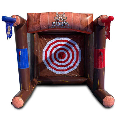 Single Axe Throwing Game from Austin Bounce House Rentals